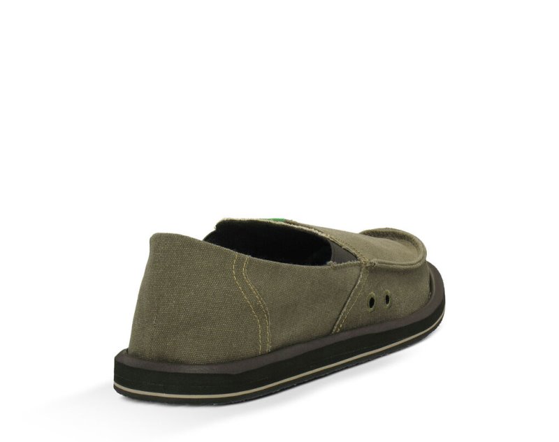 Sanuk Pick Pocket Men's Shoes Brown | Canada 245WNB